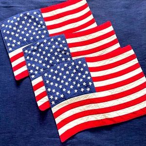 American Flag Placemats - Celebrate Labor Day